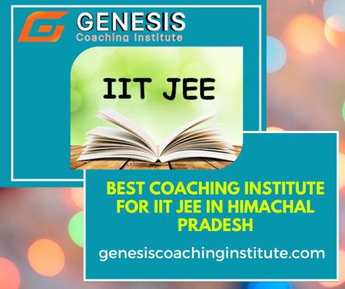 Genesis Coaching Institute is considered one of the best coaching institutes for IIT JEE in Himachal Pradesh. It has a team of experienced faculty members who are experts in their respective subjects and have helped numerous students crack the IIT JEE exam. The institute provides a structured course curriculum that covers all the topics in-depth and focuses on building a strong foundation in the subject. Along with regular classroom sessions, students also receive study materials, regular tests, and doubt-clearing sessions. Genesis Coaching Institute has a track record of producing excellent results in IIT JEE, and its students have secured top ranks in the exam.