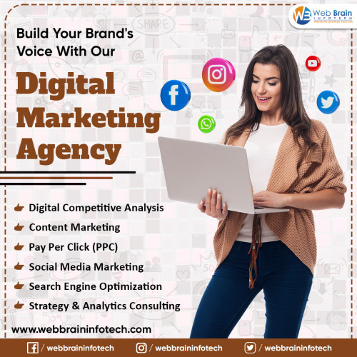 Internet Marketing Company India - A leading Digital Marketing Agency in Delhi, India. Hire best website marketing services for best marketing results at very cheap cost. result is surprising.

https://www.webbraininfotech.com/digital-marketing-services.html