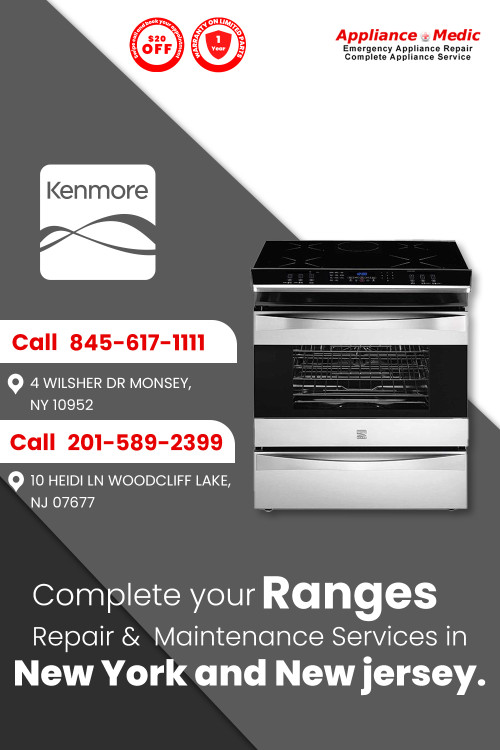Kenmore Range Troubles? Count on Appliance Medic for Swift and Effective Repair Service!
appliance-medic.com