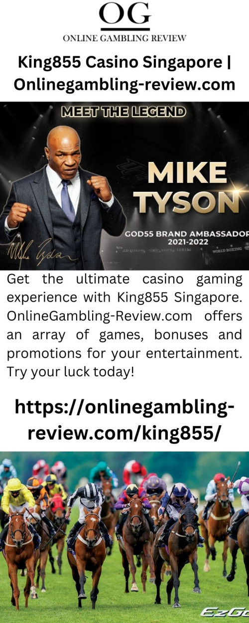 Get the ultimate casino gaming experience with King855 Singapore. OnlineGambling-Review.com offers an array of games, bonuses and promotions for your entertainment. Try your luck today!

https://onlinegambling-review.com/king855/