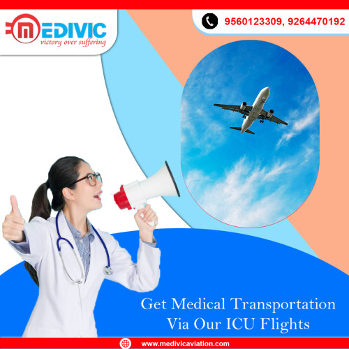 Medivic Aviation Air Ambulance Services in Ranchi provide timely patient transfer facilities with a reliable and highly qualified medical team that takes care of patient's health. So call us now and get our services. 
More@ https://bit.ly/2Hbdq9e