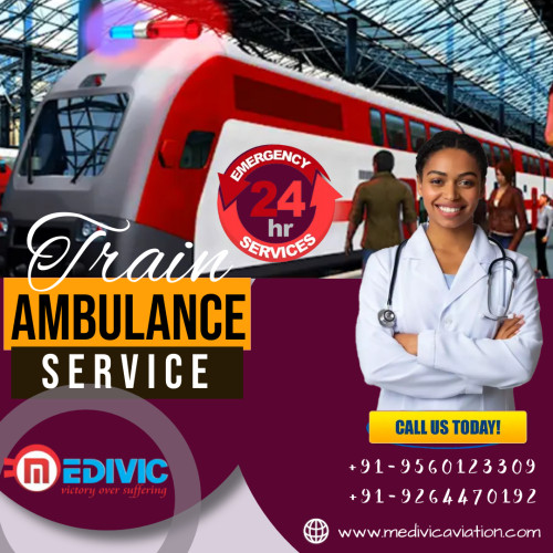 Medivic Aviation Train Ambulance Service in Delhi and Patna provides emergency medical support teams like specialized MD doctors, highly trained nurses, and paramedics to the patient. So if you want to transfer your patient then contact us now.
Web@ https://bit.ly/3VJ8ywT
More@ https://bit.ly/44B9LdD