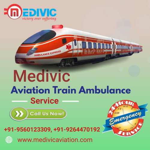Medivic Aviation Train Ambulance in Ranchi provide complete hi-tech healthcare equipment to treat patients during the transfer period and to save patients' life. So call us if you need to transfer a critical patient.
More@ https://shorturl.at/cuINV