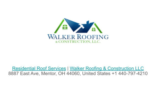 If you've been looking for a roofing company in Mentor, OH, you already know you have a lot of options. It can be difficult to decide which one is best for you. That's WHY it's important to consider all the details before making a final decision.
At no additional cost, we give homeowners a 50-Year Warranty, for fully shingled roofs, on labor and materials through Certainteed which can be transferred one time to a new owner within the first 10 years.
We also provide homeowners the opportunity to opt into our free Roof Maintenance Program. At regular intervals in the future we will inspect your roof, give you recommendations and a 5% discount on any repairs you approve. Protecting your roof investment together for years to come!
business email :  walkerroofingandconst@gmail.com
Website:  https://walkerroofingandconstruction.com/
Phone:  440-527-3039