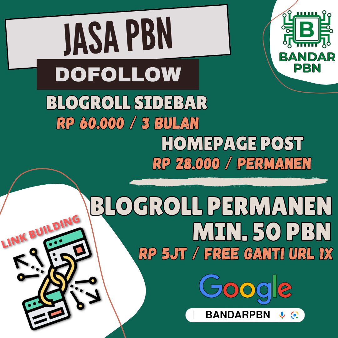 JASA PBN > Jasa Backlink PBN Judi Murah | Jasa Blogroll Terpercaya