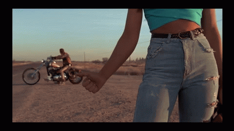 Mercenary Garage Custom Motorcycle Workshop Harley Davidson and the Marlboro Man GIF Where You Headi