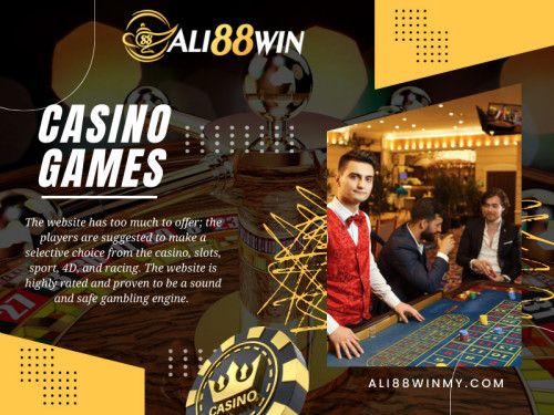 One of the standout features of online casinos is its impressive selection of casino games. From slots with captivating themes and features, players are spoiled for choice to Poker.

The platform collaborates with top-notch game developers, ensuring every game is a masterpiece in graphics, sound, and gameplay.

Official Website: https://ali88winmy.com

Chat on WhatsApp: +60 10–855 7433

Our Profile: https://gifyu.com/ali88win

More Images:​​​​​​​

https://v.gd/rOlmat
https://v.gd/TapzJD
https://v.gd/kSkg3I
https://v.gd/FJ11ay