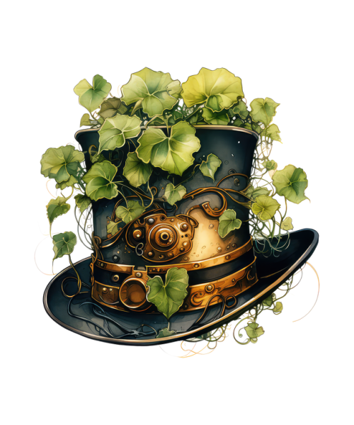 Steampunk green style 11