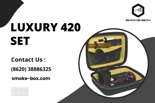 If you are looking for the Luxury 420 Set, which is a prized asset for a smoker, get in touch with Smoke Box. We have it in our stock.

Visit : https://smoke-box.com/smoking-kit/