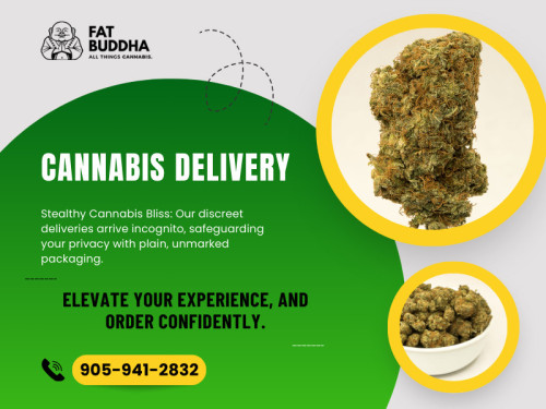Finding cannabis delivery services in St. Catharines is easy. Simply use popular search engines or online directories to search for dispensaries that offer delivery in your area. You can also use specific keywords like "St. Catharines weed delivery" or "cannabis delivery ST Catharines" to narrow down your search and find the most relevant options.

Official Website : https://fatbuddha.ca

Fat Buddha
Address: St Catharines,ON L4M2E3, Canada
Phone: 905-941-2832

Find Us On Google Map : https://goo.gl/maps/yaoa7XGKQ4Gdvn5K7

Business Site: https://fat-buddha.business.site

Our Profile: https://gifyu.com/fatbuddha

More Images :
https://tinyurl.com/ury2yzvh
https://tinyurl.com/tz4rfv9n
https://tinyurl.com/bdd25b7r
https://tinyurl.com/2fdr827z