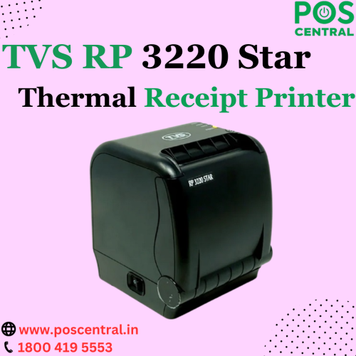 The TVS RP 3220 Star is a high-quality and reliable printing device designed for various retail and point-of-sale (POS) applications. It boasts a robust 2 MB flash memory, ensuring ample storage capacity for your printing needs. This printer supports a generous 3-inch (80 mm) paper width, making it suitable for a wide range of receipt and document sizes. With a high-resolution output of 180 dots per inch (DPI), this printer ensures crisp, clear, and professional-looking prints. The POS Central India website offers amazing deals on TVS 3220 thermal printer with free express delivery. For more information, visit https://www.poscentral.in/tvs-rp-3220-star-thermal-receipt-printer.html