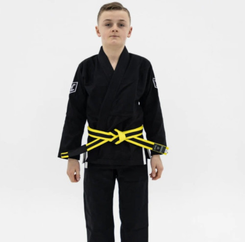 Looking for kids rashguards, BJJ belts, BJJ Gi kids, and other equipment? Shop Hooks Jiujitsu for an affordable price range. A kids' Brazilian Jiu-Jitsu (BJJ) GI is a martial arts uniform designed specifically for children who are practicing BJJ. Just like adult BJJ gis, kids' gis are an essential part of their training gear. BJJ Gis for kids come in a range of price points. While it's important to stay within your budget, remember that investing in a higher-quality GI can save you money in the long run because it will last longer. Check out our kids BJJ GI KIMONOS collection. We have a huge range of Jiu-Jitsu equipment available for children and kids of all ages. Our selection of kids' gis is made with the highest quality cotton, using modern cuts and innovative weaves. Our GI fits your child comfortably and allows for a wide range of motion during training. So don’t wait! Place an order now! All kids BJJ Gis are backed by our 100% Satisfaction Guarantee. Order Now! Visit https://hooksbrand.com/collections/kids