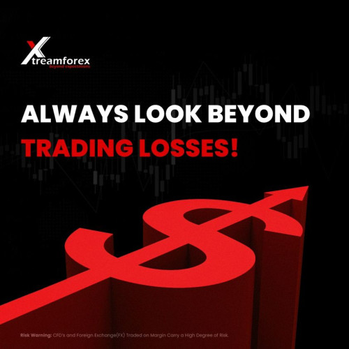 Trading losses might shake you but don't let them break you! Always look beyond trading losses & focus on your ultimate goal. While you treat every loss as a lesson and implement the learnings in your forex trading strategy. Which is the secret to accumulate more profits than losses & become a winning trader in the long run.