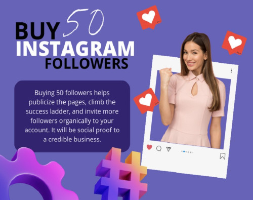 Engagement is the lifeblood of any successful social media presence. When you buy 50 Instagram followers, Active followers who regularly like, comment, and share your content are more likely to come at a higher price due to the added value they bring to your profile. 

Official Website: https://www.outlookindia.com/outlook-spotlight/5-best-sites-to-buy-50-instagram-followers-real-active-and-instant--news-308419

Our Profile: https://gifyu.com/outlookindia