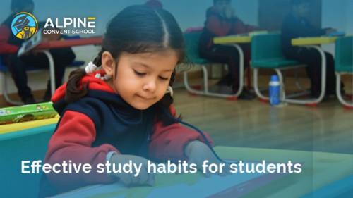 Next comes the necessity of setting clear and feasible goals, which pave the path for holistic progression. Whether you're preparing for exams in one of the best schools in Gurgaon or focusing on daily assignments, once you have a realistic and achievable goal in mind, it will help you stay focused and motivated. Break down your goals into smaller, manageable tasks to make your study sessions more productive.

https://www.alpineconventschool.com/blog/effective-study-habits-for-students