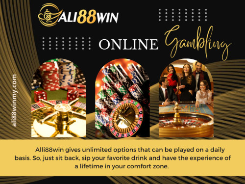 With its diverse selection of games, user-friendly interface, and commitment to player satisfaction, it's no surprise that it has become a go-to destination for casino enthusiasts. 

Official Website: https://ali88winmy.com

Chat on WhatsApp: +60 10–855 7433

Our Profile: https://gifyu.com/ali88win

See More:

https://v.gd/5T2gS4
https://v.gd/uCEmCB
https://v.gd/eIw7Br
https://v.gd/unBvWQ
