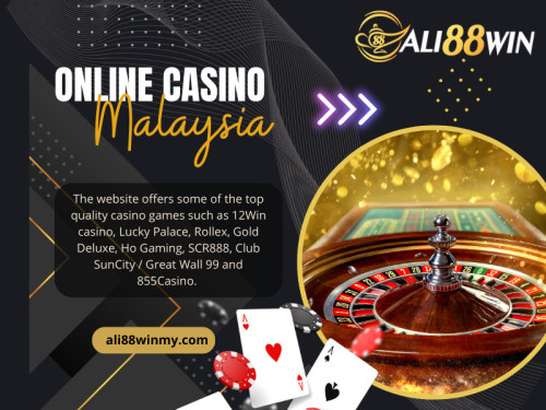 If you're looking for an exciting way to experience the thrill of casinos without leaving your home, an online casino Malaysia offers a magical opportunity. With a wide range of games and the potential for countless wins, these virtual platforms bring the excitement of gambling to your fingertips.

Official Website: https://ali88winmy.com

Chat on WhatsApp: +60 10–855 7433

Our Profile: https://gifyu.com/ali88win

See More:

https://v.gd/5T2gS4
https://v.gd/1p6afO
https://v.gd/eIw7Br
https://v.gd/unBvWQ