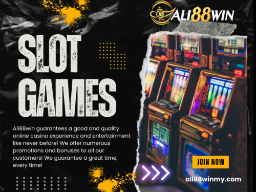 Beyond their stunning aesthetics, Mega888 slot games offer innovative gameplay features that keep players on the edge of their seats. This innovation ensures that players are entertained and challenged as they explore different strategies and possibilities within each slot game.

Official Website: https://ali88winmy.com/mega888.aspx

Chat on WhatsApp: +60 10–855 7433

Our Profile: https://gifyu.com/ali88win

See More:

https://v.gd/5T2gS4
https://v.gd/uCEmCB
https://v.gd/1p6afO
https://v.gd/eIw7Br