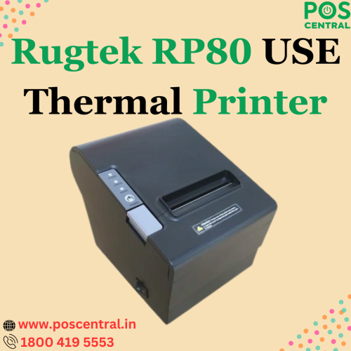 Discover the RP80 USE Printer, a high-performance printing solution designed to meet the demanding needs of modern businesses. With a rapid printing speed of up to 250 mm per second, it enables swift customer service and efficient transaction processing. Weighing just 1.36 kilograms, the printer is lightweight and easy to handle, making installation and maintenance hassle-free. The 203 dots per inch resolution ensures that your printed materials are sharp, clear, and professional-looking, enhancing the overall image of your business. The POS Central India website offers amazing deals on Rugtek RP80 USE Thermal Printer with free express delivery. Visit https://www.poscentral.in/rugtek-rp-80-use-203-dpi-pos-printer.html