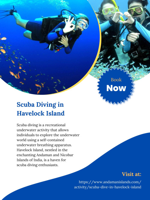 Andaman Islands is a highly reputable tour operator in the Andaman & Nicobar Islands, dedicated to offering top-notch tour packages for scuba diving in Havelock Island, all at remarkably affordable rates. To know more visit at https://www.andamanislands.com/activity/scuba-dive-in-havelock-island