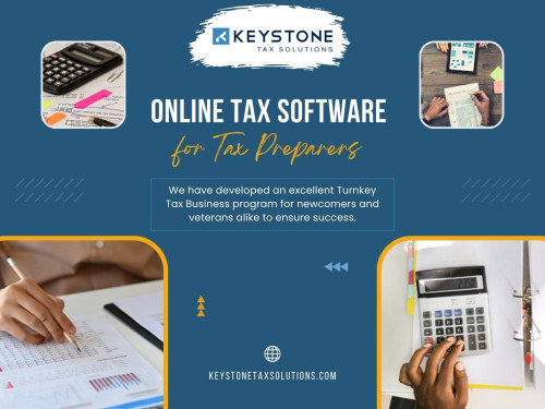 Professional online tax software for tax preparers is programmed to stay updated with the latest tax code changes. This real-time feature ensures that tax professionals always work with accurate and current information. 
It helps them remain compliant with the law and provide accurate advice to clients.

Our Official Website: https://keystonetaxsolutions.com/

Click Here For More Information: https://keystonetaxsolutions.com/professional-tax-software-for-tax-preparers/

Our Business Site: https://keystone-tax-solutions.business.site

Keystone Tax Solutions
Address: 8295 Tournament Dr ste 150, Memphis, TN 38125, United States
Telephone number: +18005045170
Email address: support@keystonesolutions.com

Find Us On Google Map: https://goo.gl/maps/K3V6CmYRAf4SFjAb6

Our Profile: https://gifyu.com/keystonetaxsolu

More Images:
https://tinyurl.com/yrmvqm5m
https://tinyurl.com/jwhryzcx
https://tinyurl.com/yowq7ngr
https://tinyurl.com/ytlvrub6