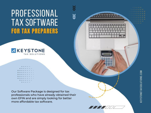 Our professional Tax software for tax preparers is engineered to enhance the efficiency and accuracy of your tax preparation process. Say goodbye to manual calculations and data entry errors as our software automates tasks, allowing you to focus on delivering top-notch service to your clients.

Our Official Website: https://keystonetaxsolutions.com/

Our Business Site: https://keystone-tax-solutions.business.site

Keystone Tax Solutions
Address: 8295 Tournament Dr ste 150, Memphis, TN 38125, United States
Telephone number: +18005045170
Email address: support@keystonesolutions.com

Find Us On Google Map: https://goo.gl/maps/K3V6CmYRAf4SFjAb6

Our Profile: https://gifyu.com/keystonetaxsolu

More Images:
https://tinyurl.com/yrmvqm5m
https://tinyurl.com/jwhryzcx
https://tinyurl.com/yv7zq2lz
https://tinyurl.com/yowq7ngr