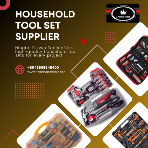 Ningbo Crown Tools offers high-quality household tool sets for every project. As a trusted household tool set supplier, we provide durable and versatile tools to suit DIY enthusiasts and professionals alike.

Click here: https://www.chinahandtools.net/tool-set/household-tool-kit/