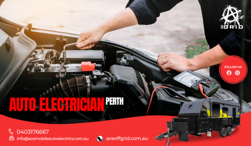 Due to technological innovations, the entire mechanics of modern cars have become quite complex. Although this electrical equipment ensures that the vehicles perform efficiently, maintaining and repairing the electrical components becomes quite problematic. Thus, sustaining the electrical components in their optimal condition develops a demand for relying on the services of Auto electricians in Perth. The work of an Auto electrician in Joondalup is to maintain every electrical component of a vehicle in its primal condition.
Know more information visit : https://medium.com/@aceautogrid/auto-electrician-in-perth-joondalup-aceoffgrid-fbc43cd86695