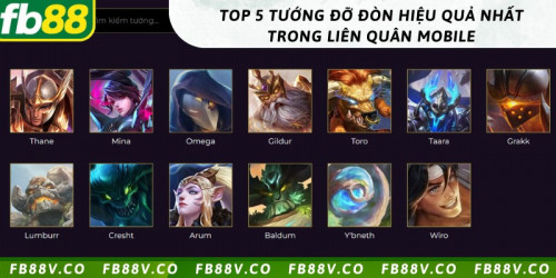 Lumburr nằm trong top 5 tướng đỡ đòn hiệu quả nhất trong liên quân mobile nhờ vào khả năng khống chế diện rộng và khả năng chống chịu vượt trội của mình. Với nội tại tăng giáp không chỉ cho bản thân mình mà còn cho đồng đội, Lumburr trở thành một lá chắn vững chắc cho đội hình, giúp bảo vệ và bảo vệ những thành viên quan trọng khác.

#fb88 #fb88v #nhacaifb88v