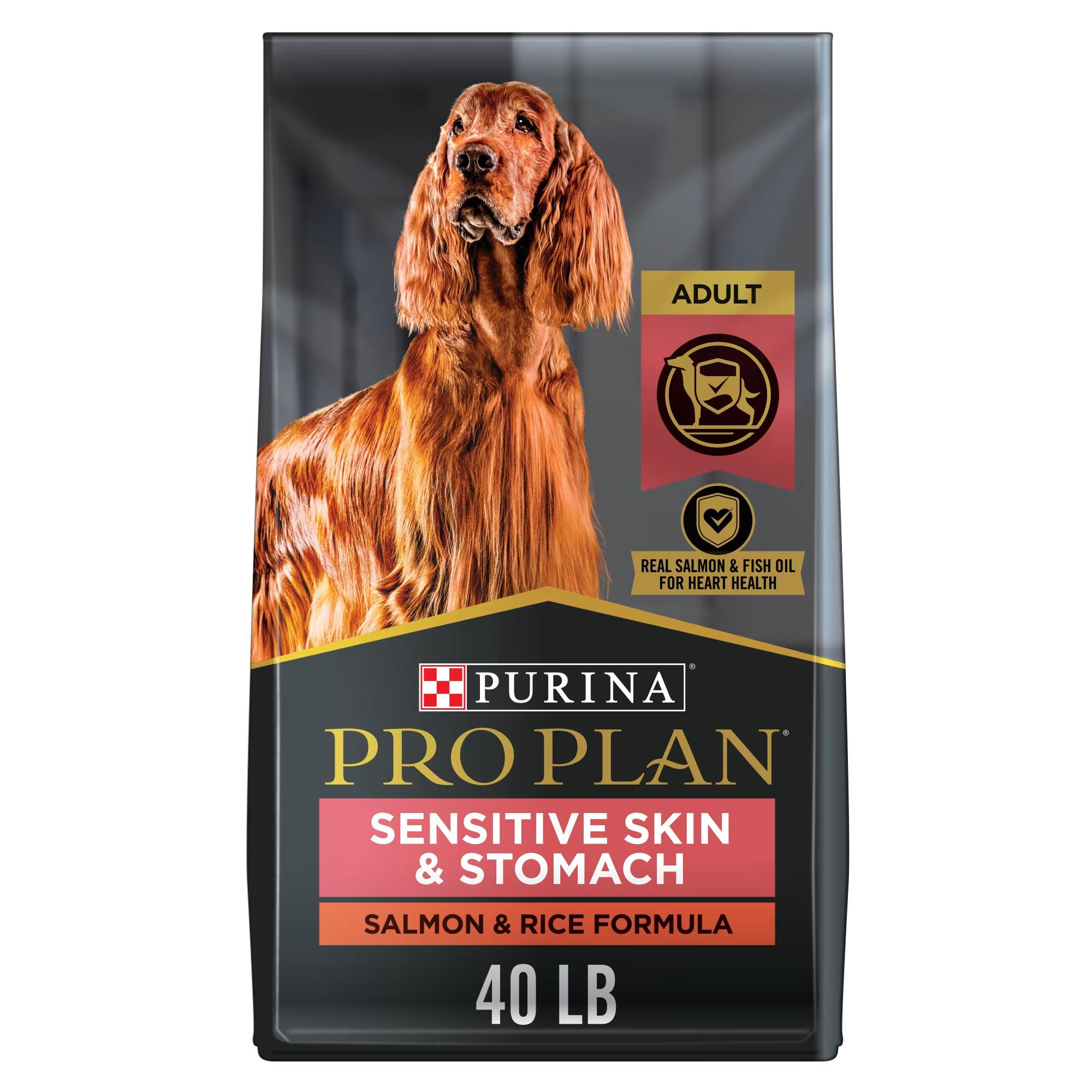 purina pro plan sensitive skin and stomach dog food salmon and rice formula 4 lb bag