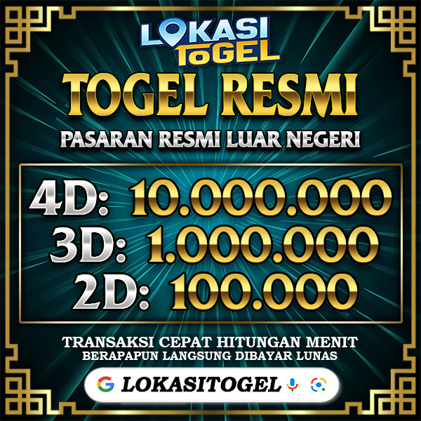 LOKASITOGEL > MINIMAL PASANG 100 PERAK UNTUK SEMUA PASARAN TOGEL