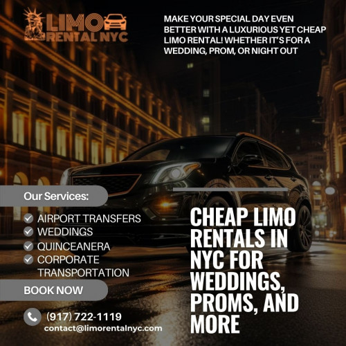 Cheap Limo Rentals in NYC for Weddings, Proms, and More