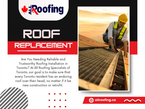 When deciding between roof repair and replacement, consider the extent of the damage, the age of your roof, your budget, and your long-term plans for the property. 

Consult a professional roofing contractor for a thorough inspection and advice tailored to your situation. At All Roofing, our experienced team is dedicated to helping homeowners make the best decision for their roofing needs. 

Official Website : https://allroofing.ca/

All Roofing Services & Skylights

ADDRESS: 19 Sabrina Dr, Etobicoke, ON M9R 2J4
CALL US : 647-560-2688
EMAIL US : nfo@allroofingtoronto.ca

Find Us On Google Map: https://maps.app.goo.gl/BE9e7RSgfzXbXYYv7

Our Profile: https://gifyu.com/allroofingca

See More:

https://is.gd/CGJR6K
https://is.gd/mZmqfR
https://is.gd/jidInG
https://is.gd/J2Vl3E