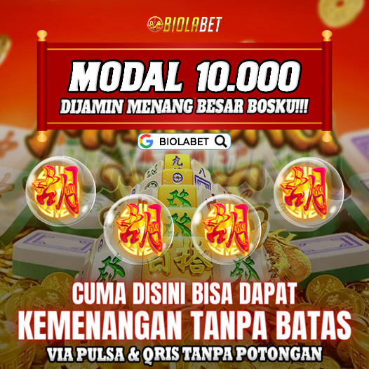 BIOLABET : Promo Bonus Menarik Bandar Slot Online Terpercaya