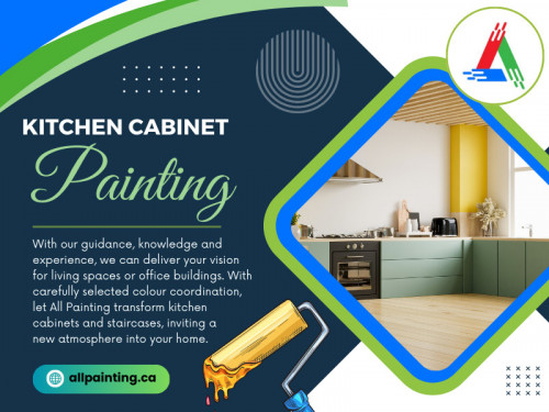 Painting your kitchen cabinets is a cost-effective way to give your kitchen a fresh, modern look without the expense of a complete renovation. However, Kitchen cabinet painting can be tricky, and even small mistakes can result in a finish that looks unprofessional or doesn't last. 

Visit Our Website: https://allpainting.ca/

All Painting Toronto

Address: 18 King Street East, Suite 1400, Toronto, On, M5c 1c4
Phone: (416)-710-4224
Email: Info@allpainting.ca

Find Us On Google Map: https://maps.app.goo.gl/TikCDVfNgfp8PmCdA

Our Profile: https://gifyu.com/allpainting

See More:

https://is.gd/4AFL0K
https://is.gd/U5Jybn
https://is.gd/w6g7iX
https://is.gd/tRE3tO