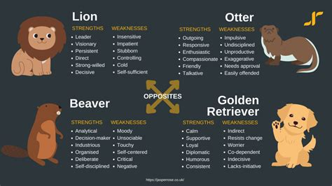 personality type lion otter golden retriever