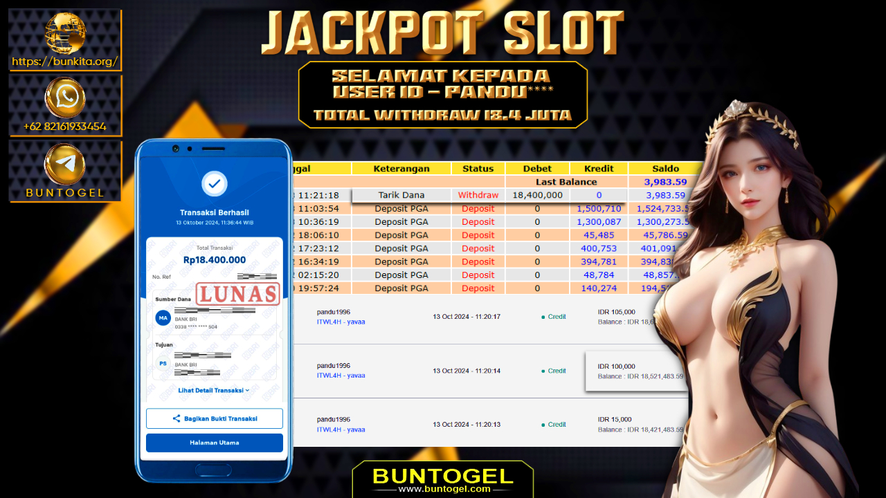 BUKTI BAYAR BUNTOGEL
