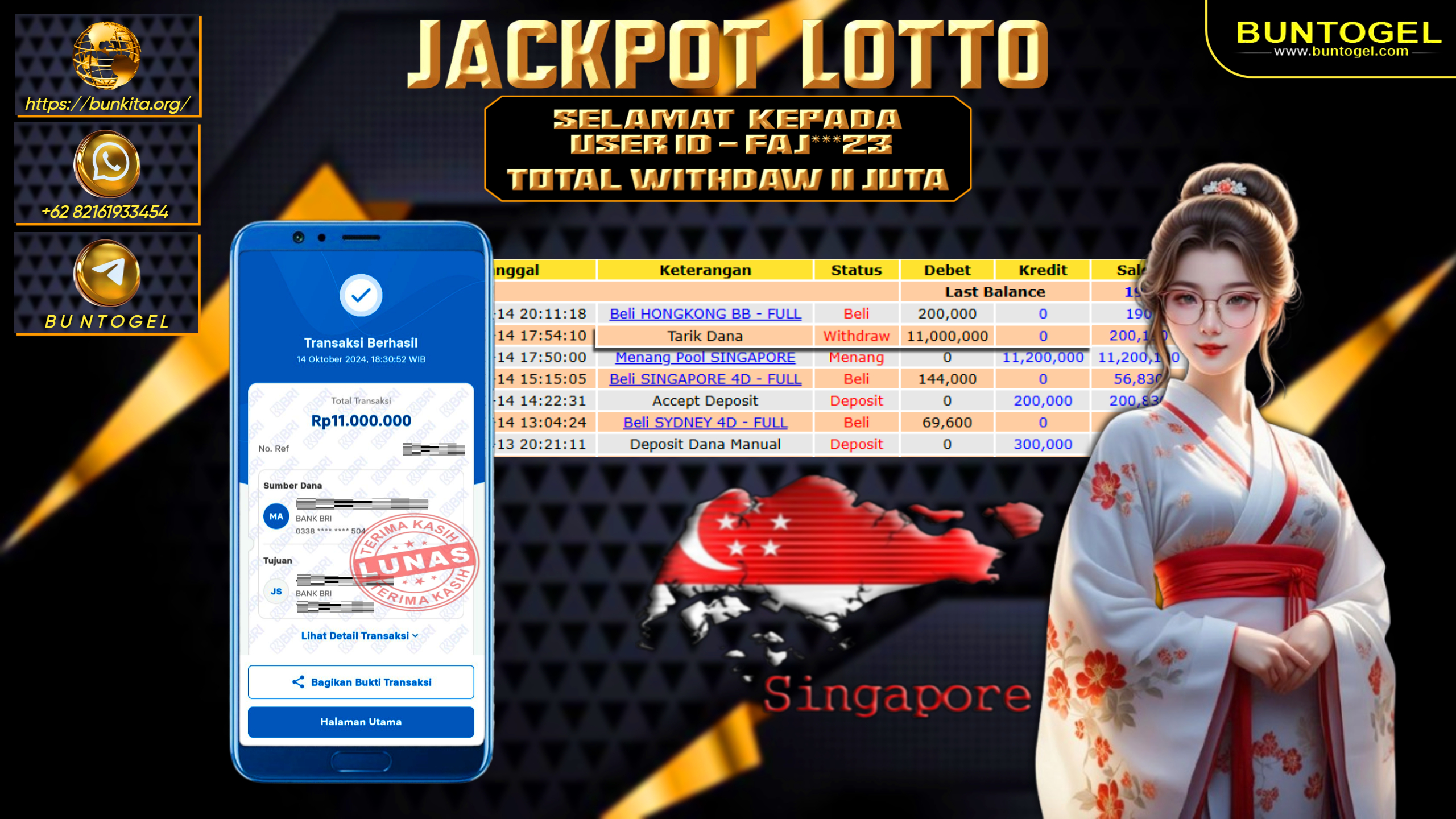 BUKTI BAYAR BUNTOGEL