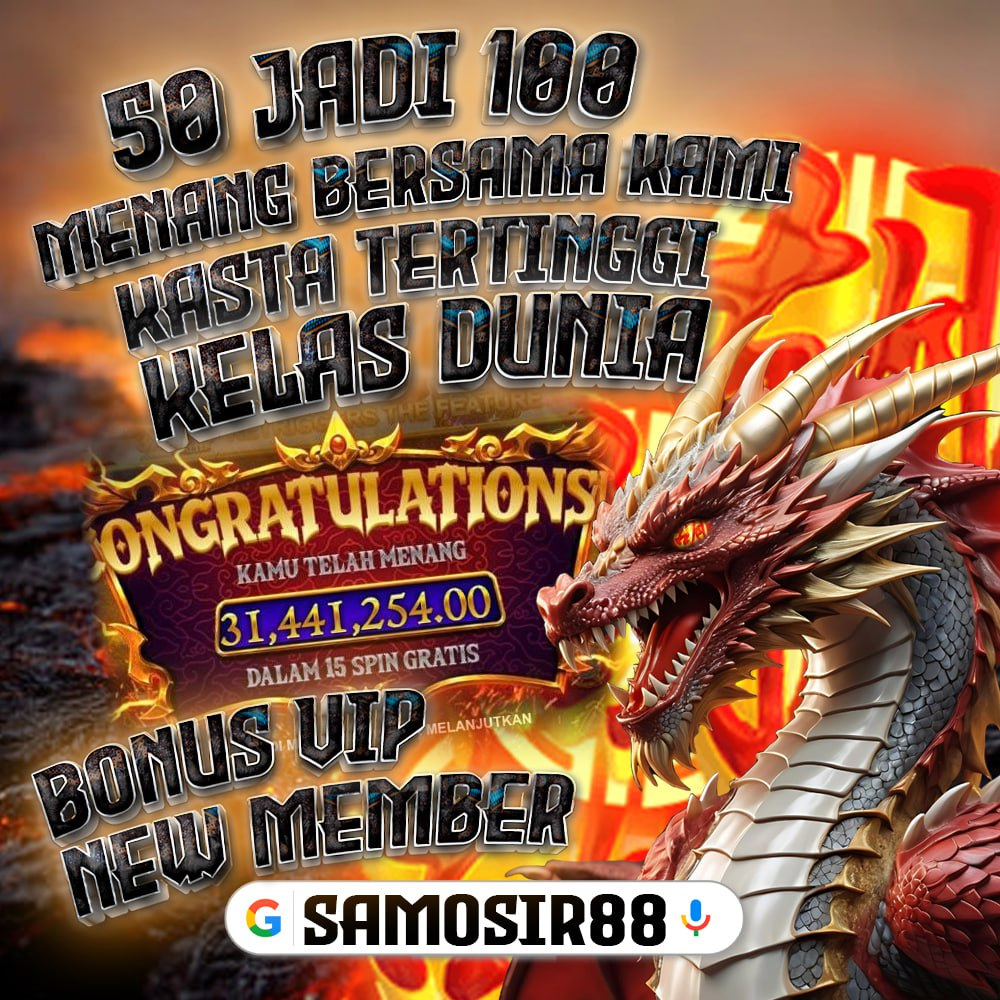 SAMOSIR88 🍒 Situs Slot Gacor Mahjong Ways 2 Pocket Gaming Soft x1000