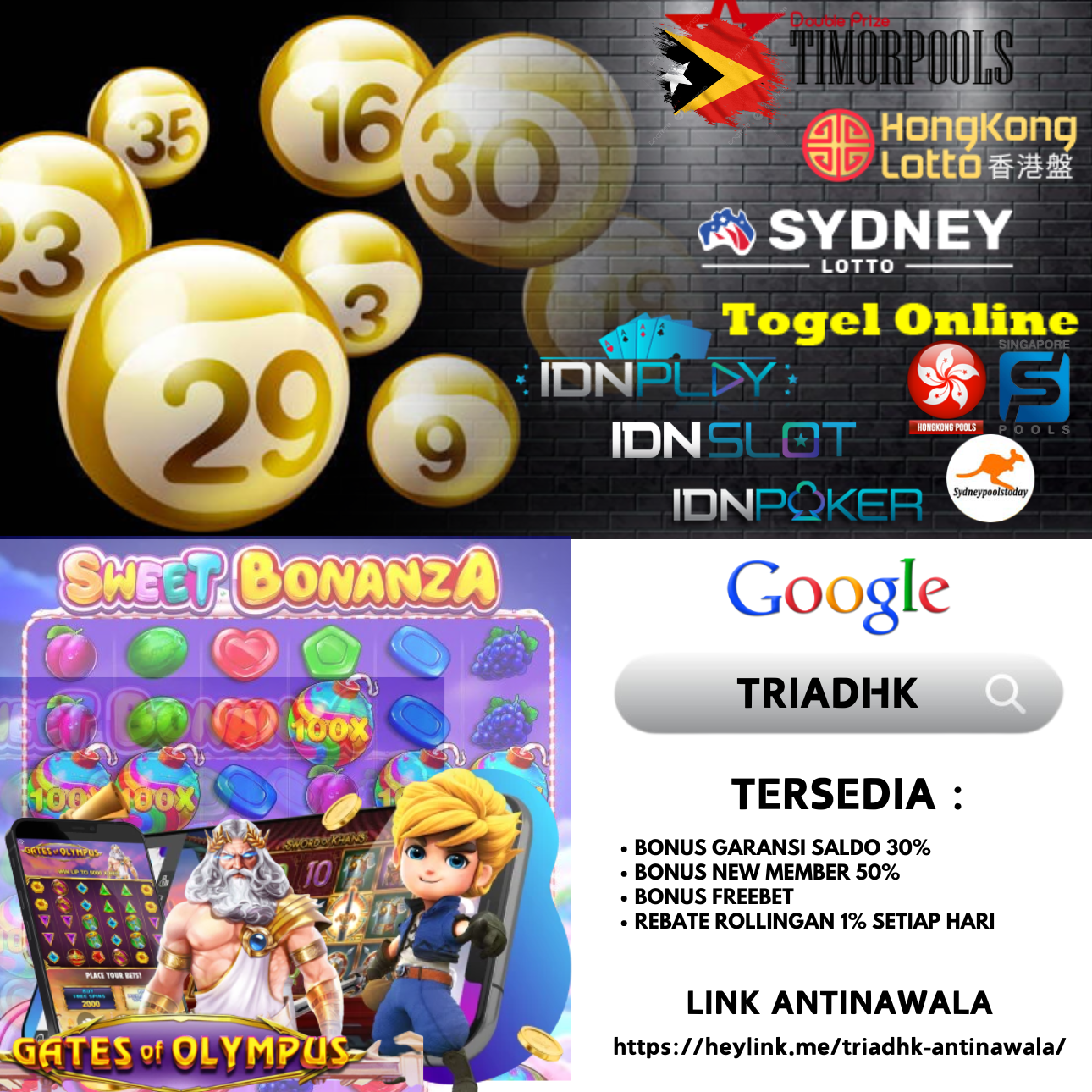 TRIADHK : PREDIKSI HK LOTTO LINK AGEN TOGEL ONLINE RESMI