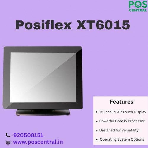 The Posiflex XT6015 is a high-performance POS system tailored for seamless transactions. Designed for versatility, it meets the unique needs of retail, hospitality, and other sectors. Its sleek 15-inch adjustable touch screen enhances user experience while ensuring efficiency. The robust architecture supports smooth operations, making it a reliable choice for businesses seeking premium functionality. Ideal for boosting productivity, the posiflex xt6015 premium all-in-one pos system streamlines workflows, helping businesses stay ahead in a competitive market. Discover this innovative POS solution at POS Central India, your trusted source for advanced point-of-sale systems. For more information, visit https://www.poscentral.in/posiflex-xt6015-premium-all-in-one-pos-system.html