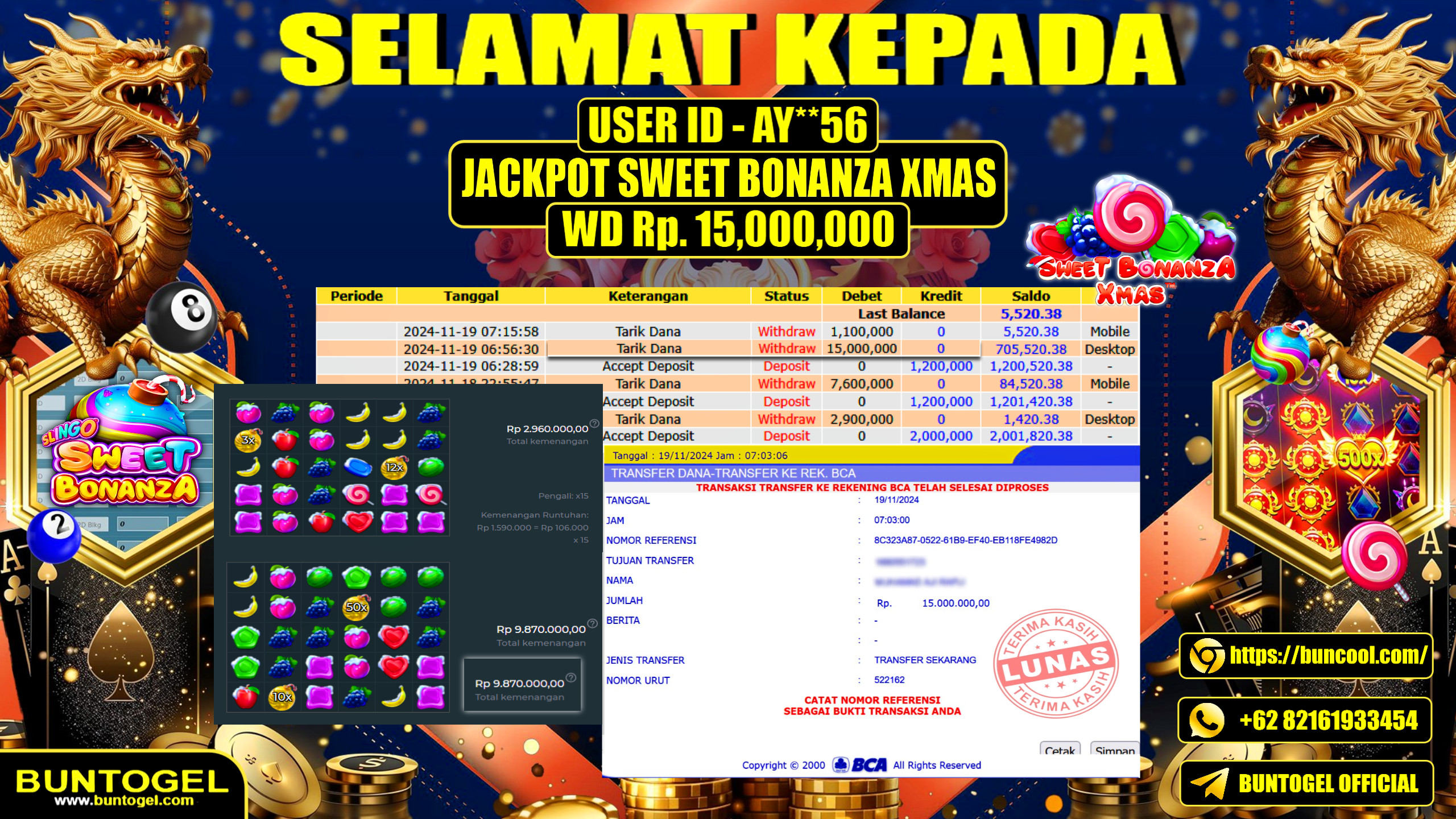 BUKTI BAYAR BUNTOGEL