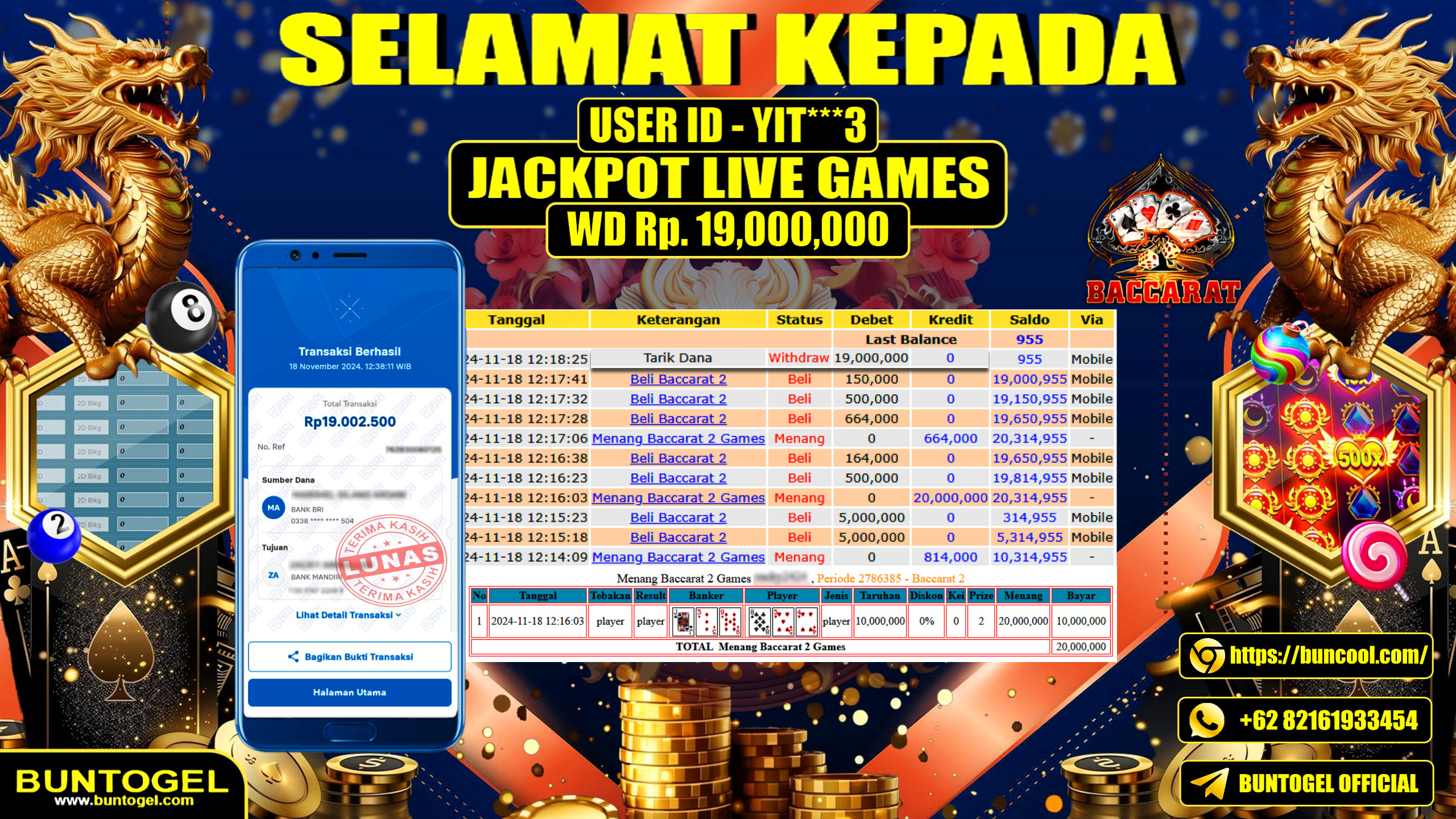 BUKTI BAYAR BUNTOGEL