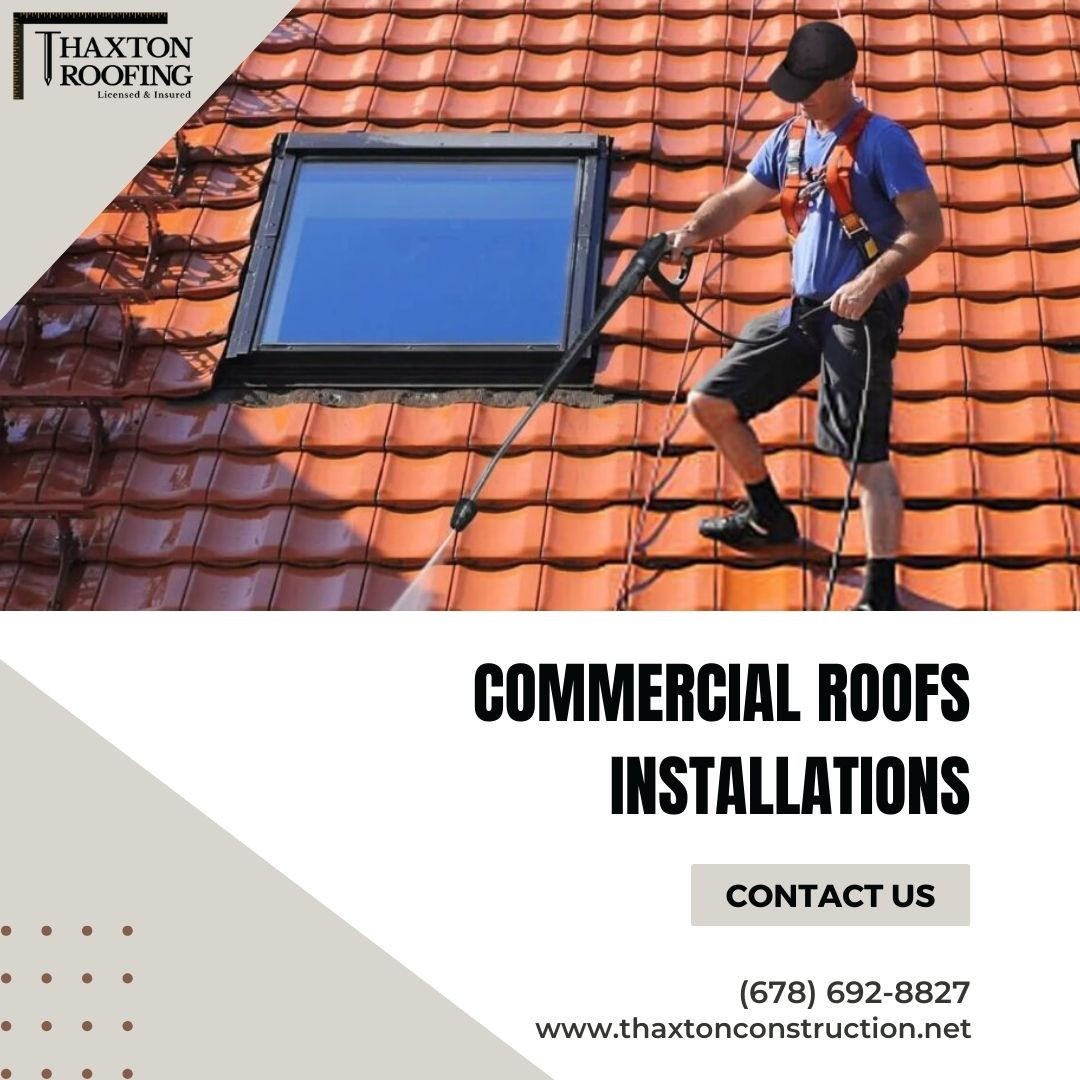 Commercial Roofs Installations