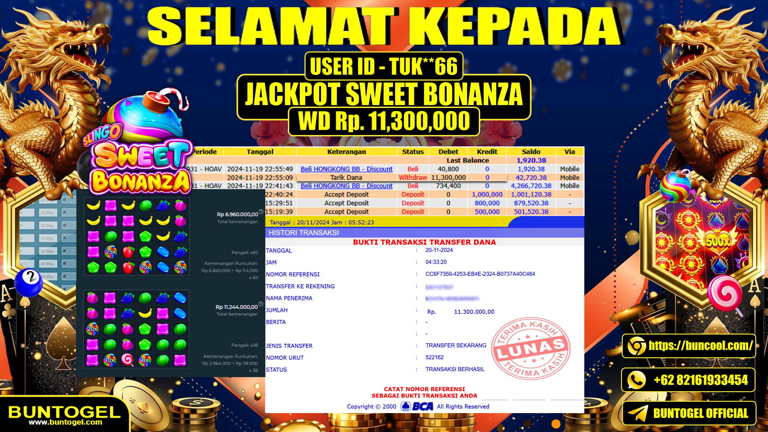 BUKTI BAYAR BUNTOGEL