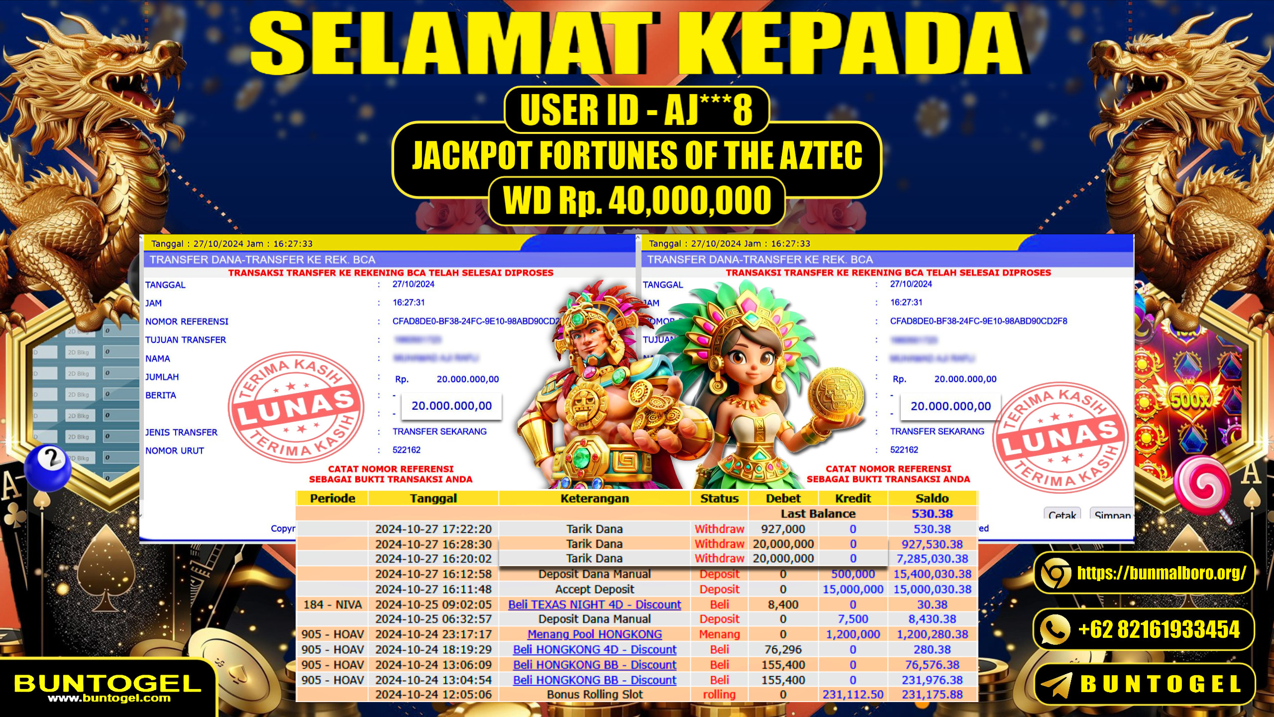 BUKTI BAYAR BUNTOGEL
