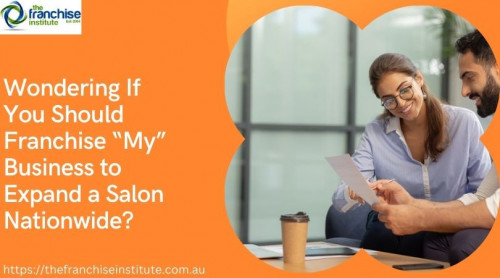 Are you wondering what will be the best way to expand your local salon across the nation? Well, instead of opening multiple units for your brand, plan to franchise “my” business across Australia. Franchising is all about allowing other businesses to run under your brand and offer your services nationwide. We at The Franchise Institute can help you. Give a visit to our website to get in touch with us: https://thefranchiseinstitute.com.au/.