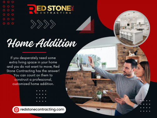 A home addition can be a transformative project, offering your property more space, comfort, and value. 

Official Website: https://redstonecontracting.com

Contact: Home Renovation Contractors By Red Stone Contracting
Address: 1040 Speers Rd, Oakville, ON L6L 2X4, Canada
Phone: +1 905-901-1006

Find Us On Google Map: https://maps.app.goo.gl/kb5UoNkzTXieMSNX9

Our Profile: https://gifyu.com/homeaddition
More Images: https://tinyurl.com/2yw3zrw3
https://tinyurl.com/29xhxahv
https://tinyurl.com/28n7ftoa
https://tinyurl.com/2xn4urbl