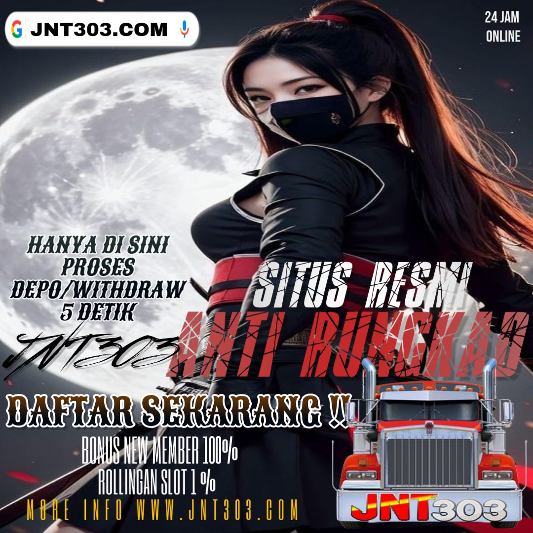 JNT303 Dukung Situs Slot  Gacor 4D Bet 200 Program Gampang Maxwin