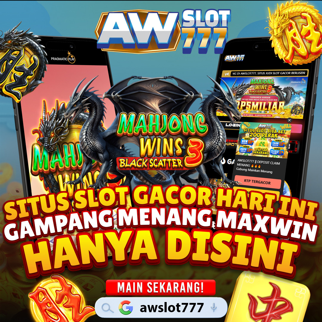 AWSLOT777: Situs Slot Gacor Bet Kecil 100 200 400 800 Gampang Menang Hari Ini